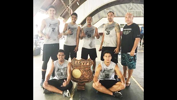 O se va'aiga i le 'au malosi ua lua fo'i vaiaso o taofiofi e i latou le talita a le "Alii A Teams." Malo lava le tauata'i ma le fa'atoatoa i fa'agatama.  [ata: Leua Aiono Frost]
