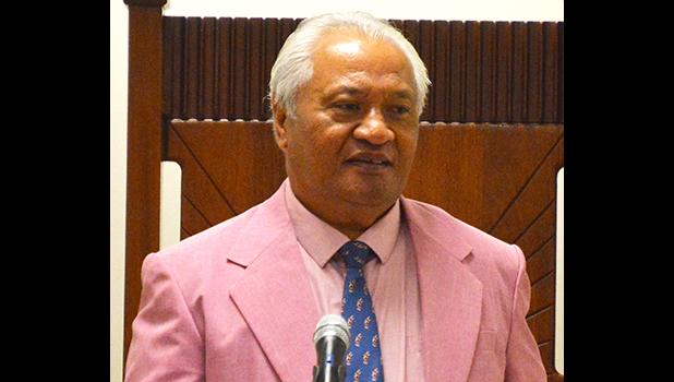 House Speaker, Savali Talavou Ale says teachers shouldn't complain about not having a spring break, because they work 9 months and get paid for the whole year. See story for details.  [photo: AF]