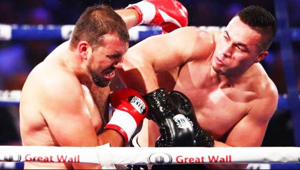  Parker struggled to finish Razvan Cojanu in a disappointing fight [Credit: Getty Images via The Telegraph]