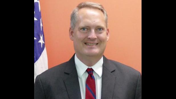Chargé d’Affaires, Antone Greubel [official photo]