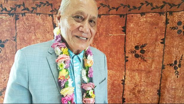  Former Head of State, His Highness Le Afioga a le Tui Atua Tupua Tamasese Ta'isi Efi [Photo: RNZ Pacific / Sela Jane Hopgood]
