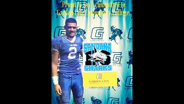 Samoana High School’s middle linebacker – Vimoto Mageo.  [photo: courtesy]