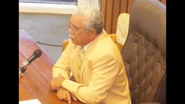 Va’amua Henry Sesepasara, director of the Department of Marine and Wildlife Resources. [SN file photo]