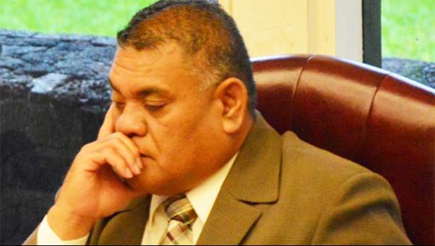 Le afioga i le ali’i faipule ia Vesi Talalelei Fautanu Jr  [ata AF]