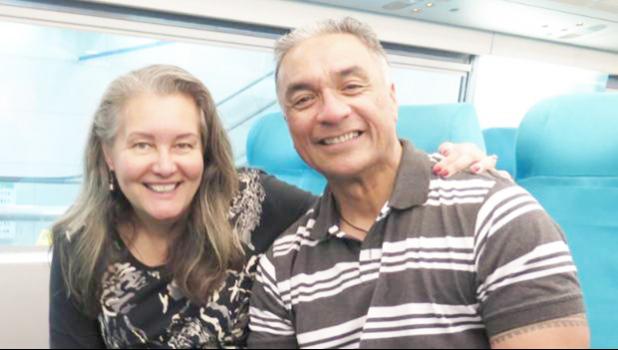  SUPPLIED  Wendt and Ete now live happily together in Wellington after a violent start to their marriage. [courtesy photo]