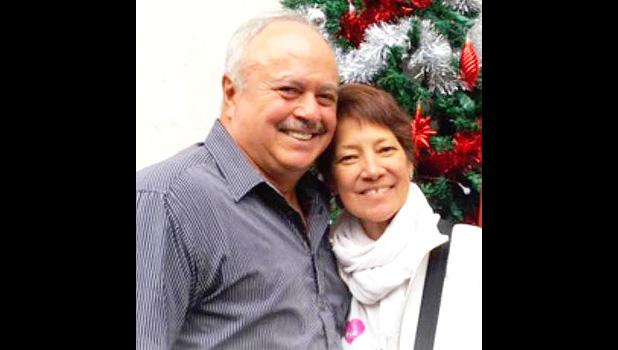 This 2017 Sword family photo posted on social media, shows the late Mrs. Juliette Caroline Sword (right) with her husband of 29 years, Taulapapa William Sword.  [photo: Sword family]