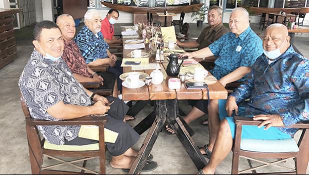 The staff and advisors to The Office of Political Status, Constitutional Review & Federal Relations