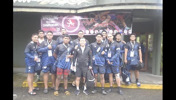 The American Samoa wrestling team