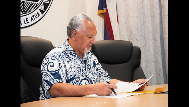 The Governor noted in a memo issued recently that Tuiasosopo’s recess appointment will expire at the conclusion of the next regular or special session of the Legislature, and he plans to resubmit Tuiasosopo’s name for Senate confirmation. Governor Pulaali’i Nikolao Pula