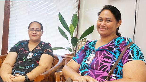 Dr Matai'a and Dr Faumuina