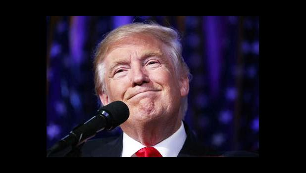 President-elect Donald Trump smiles as he arrives to speak at an election night rally, Wednesday, Nov. 9, 2016, in New York. (AP Photo/ Evan Vucci) President-elect Donald Trump smiles as he arrives to speak at an election night rally, Wednesday, Nov. 9, 2016, in New York. (AP Photo/ Evan Vucci)