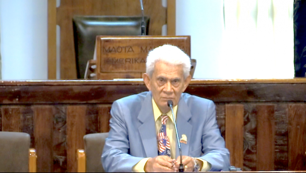 "He's an outspoken straight shooter who shoots from the hip," said one of his many supporters. Pulu Ae Ae, Jr.
