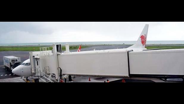 New aerobridge at Faleolo International Airport