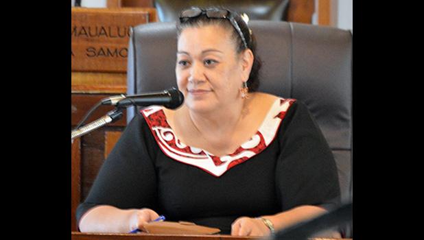 Senate legal counsel Mitzie Jessop-Ta’ase