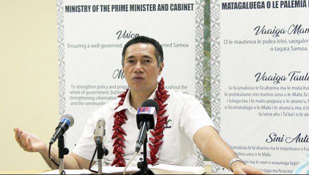Chief Executive Officer, Ministry of Prime Minister and Cabinet, Agafili Shem Leo.