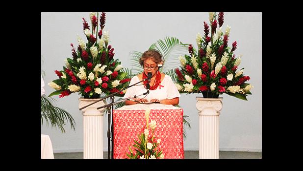 “Hands Up For #HIVPrevention” — World Aids Day, was observed globally on Dec. 1, 2016. An event held on Thursday, Dec. 1 — at the Gov. H. Rex Lee Auditorium. World Aids Day was observed in the territory, and was attended by public, government and church members. Read story inside today’s issue. [photo: TG “Hands Up For #HIVPrevention” — World Aids Day, was observed globally on Dec. 1, 2016. An event held on Thursday, Dec. 1 — at the Gov. H. Rex Lee Auditorium. World Aids Day was observed in the territory, and was attended by public, government and church members. Read story inside today’s issue. [photo: TG