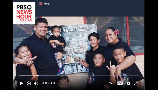 Fiti Aina and family