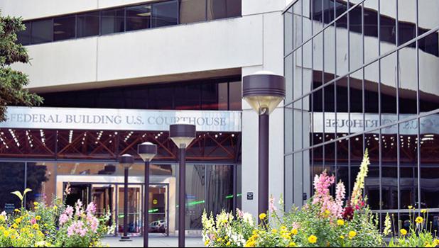 Federal District Court Building in Anchorage, Alaska.