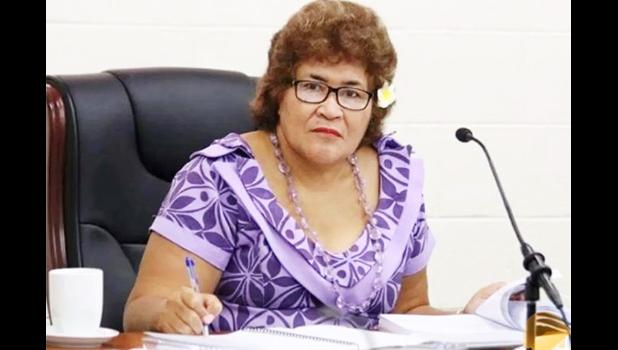 Aliimalemanu Alofa Tuuau, who is from the ruling party, has been elected to Samoa's parliament through the statutory mandate ensuring 10 percent of the seats are occupied by women. Her election under the threshold now puts the ruling HRPP ahead of the Faatuatua i le Atua Samoa ua Tasi (FAST) with 26-25 seats in parliament respectively. [photo: Samoa Global News Aliimalemanu Alofa Tuuau