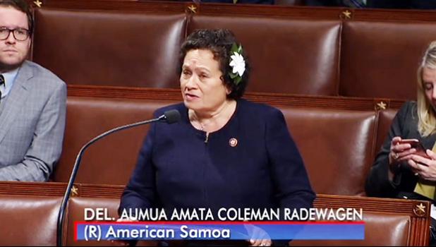 Rep. Amata offering an amendment to the Veterans Child Care Bill