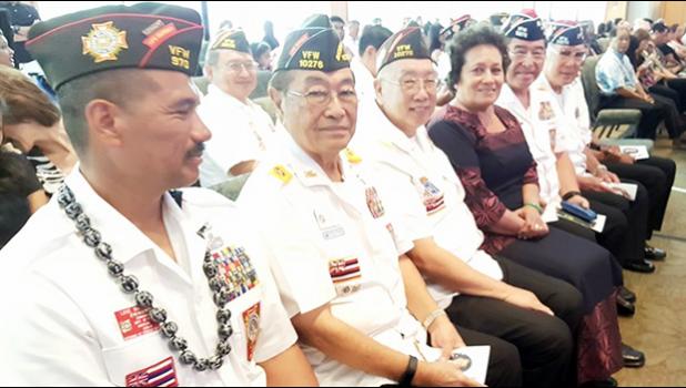 Amata meets with Veterans