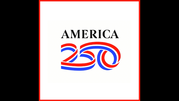 America250, celebrating the anniversary of the signing of the U.S. Declaration of Independence america250 logo