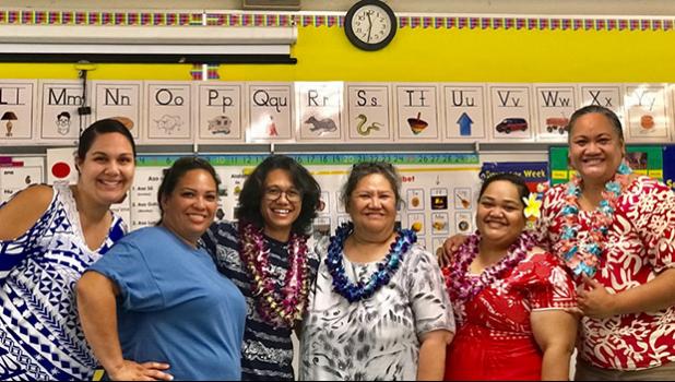 Waipahu Elementary Teachers and Le Fetuao SLC
