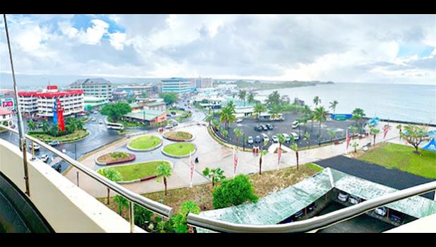 The Apia waterfront