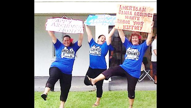 The American Samoa Government (ASG) Office of Archives & Records celebrated this year's American Archives Month with various activities. [photo: courtesy]