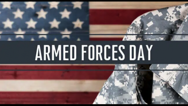 ARMED FORCES DAY BANNER