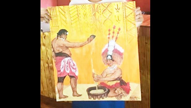 Katie Godinet’s Ava Ceremony, is now displayed in the United States Capitol.