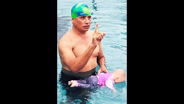  Water Safety Instructor trainee James Tamasese