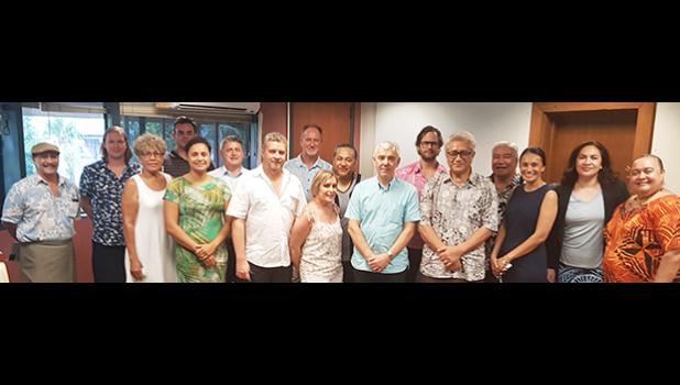 American Samoa Chamber of Commerce, chairwoman Ella Gurr, New Zealand High Commission’s Dr. Trevor Matheson, and the NZ Pacific Business Council president Peter Mcgill, along with local leaders — from both the public and private sectors 