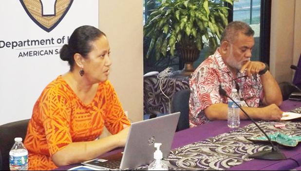 ASDOH Acting Director, Vesi Fautanu, Jr. and Clinical Director Dr. Elizabeth Lauvao