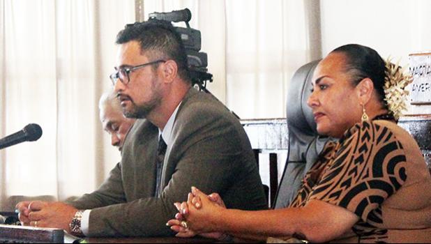  Deputy chief immigration officer Fagamalama Fualaau and Attorney General Talauega Eleasalo V. Ale
