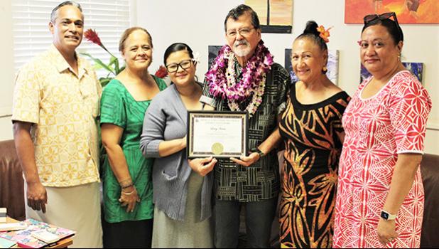 Larry Hirata and ASCC admin