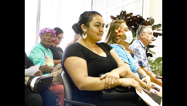 Some of the vendors who attended yesterday’s vendors industry meeting called by the American Samoa Visitors Bureau (ASVB), regarding the cruise ship schedule for 2023 now that local borders are fully reopened. Vendors at ASVB cruise ship meeting