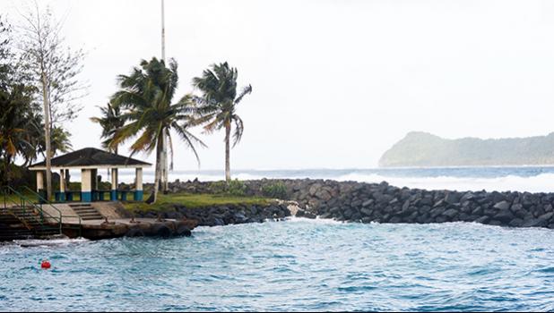 O le vaega o le Marine Patrol a le Ofisa o Leoleo ua faamoemoe e vaavaaia le saogalemu o femalagaaiga i le va o Aunu’u ma Auasi. Auasi wharf