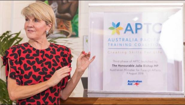 WORK OPPORTUNITIES: Australia’s Minister of Foreign Affairs, Julie Bishop. (Photo: Chikara Yoshida) Australia’s Minister of Foreign Affairs, Julie Bishop