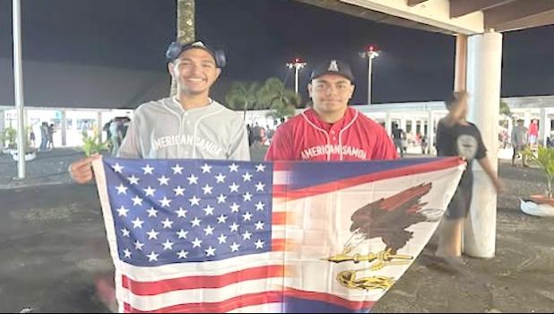 Harry Fatu and Raedyn Samuelu