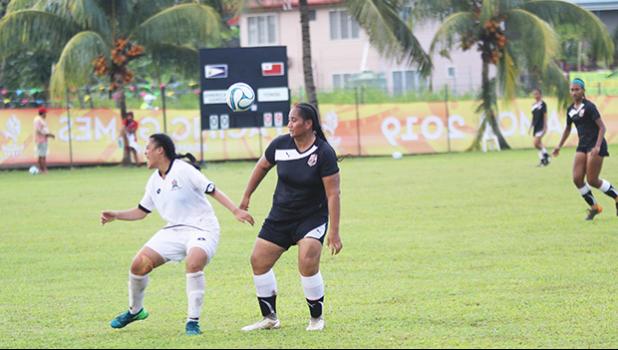American Samoa women’s captain, Beulah Oney