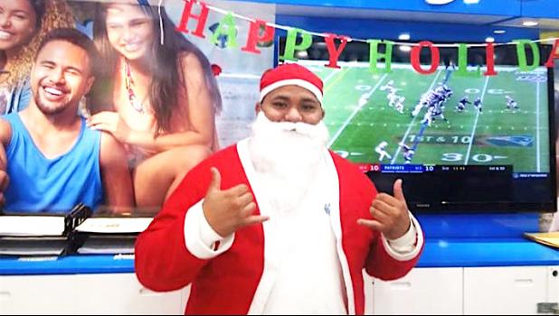 Santa Manny at BlueSky