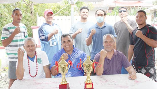  American Samoa Boxing Association officials and boxers 