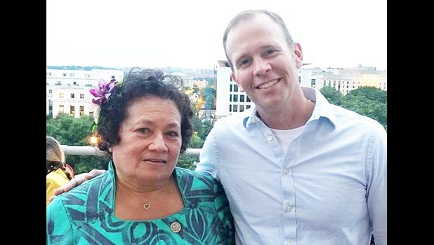 Congresswoman Amata and FEMA Administrator Brock Long in Washington.