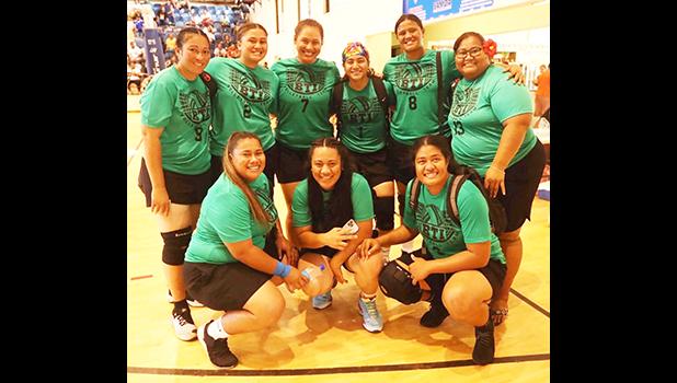  American Samoa’s women volleyball team 