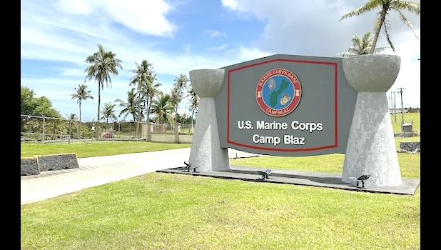 US Marine Force Base Camp Blaz in Guam
