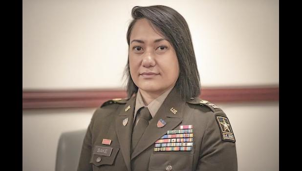 Army Capt. Isis Sake
