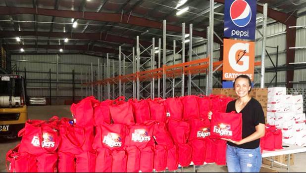 Donations from Chamber of Commerce member, Wightman Crane & Stuart