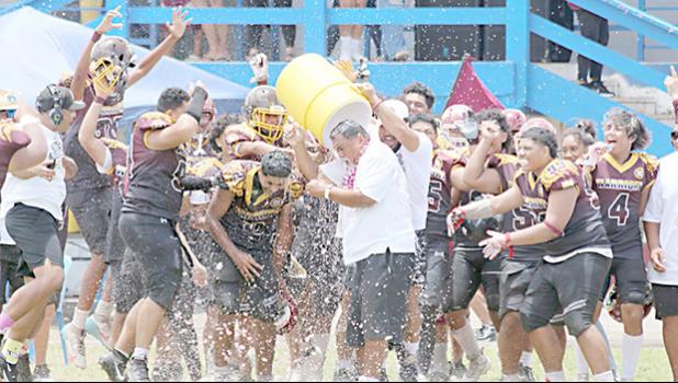 Tafuna warriors celebrate