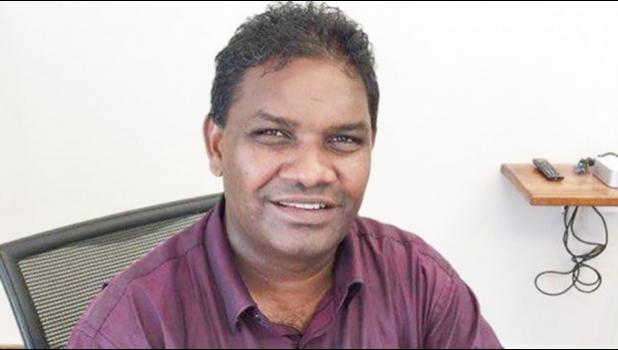 HELD IN CUSTODY: Former lecturer at the National University of Samoa, Christopher Gounder. (Photo: Samoa Observer)